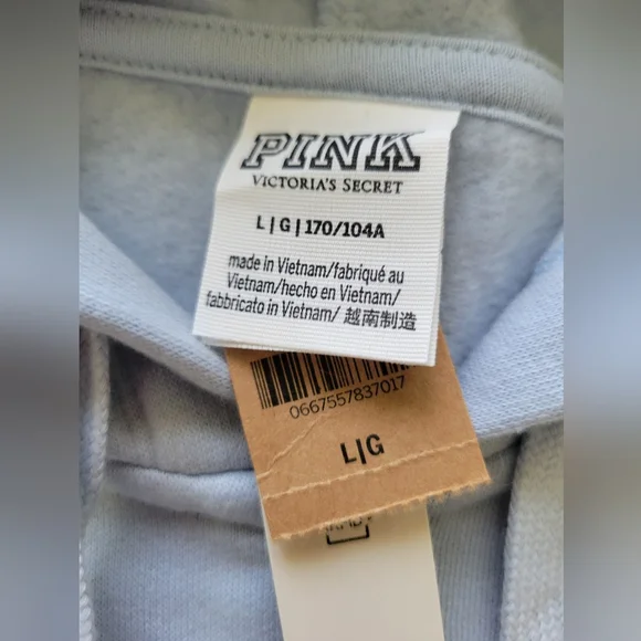 Victoria's Secret PINK Lounge SET Full Zip Hoodie & relax Jogger Women's… - Picture 5 of 13